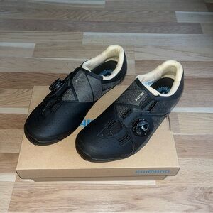 New Shimano Dynalast XC3 Cycling Sneakers Shoe Black Women's US 6.5 / EU 38